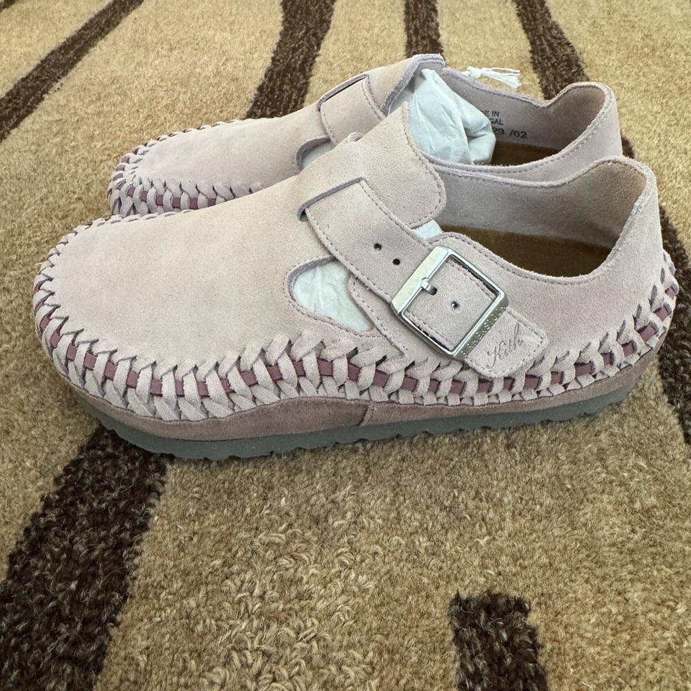 Birkenstock Kith Women's Shoes in Light Purple - Picture 9 of 10